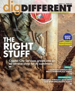 Dig Different Magazine Color